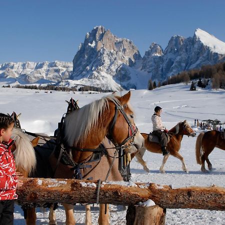 Dolomites Living Hotel Tirler Алпе ди Сиуси Екстериор снимка