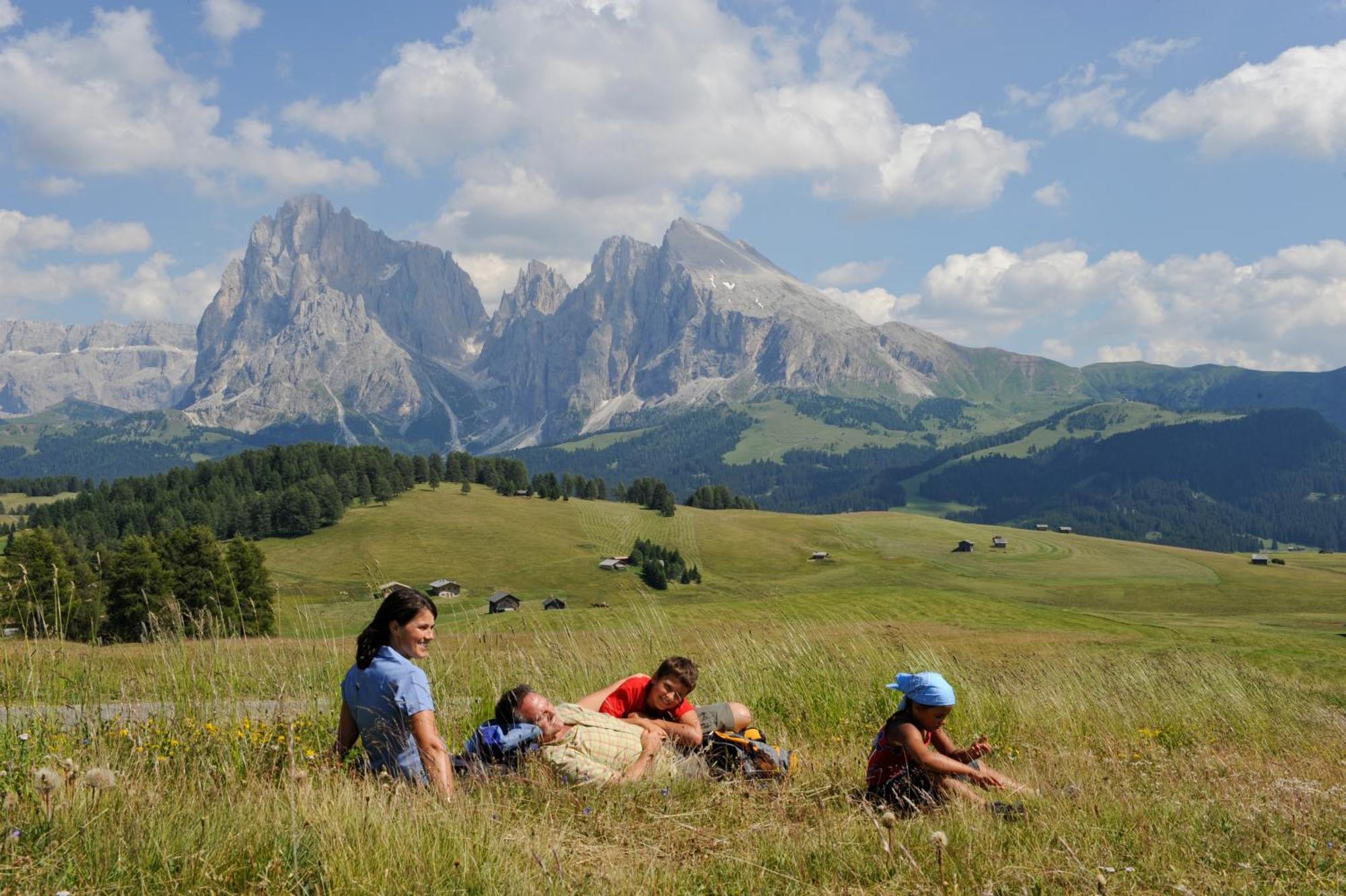 Dolomites Living Hotel Tirler Алпе ди Сиуси Екстериор снимка